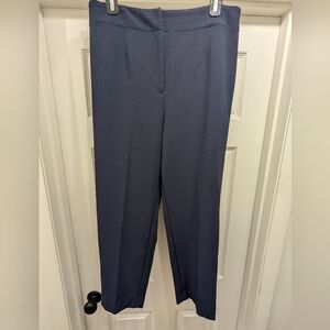Ann Taylor High-Rise Navy Tapered Pants – Size 10 – Very Good Condition